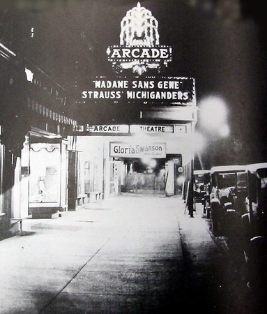 Arcade Theatre - Old Photo From 1925